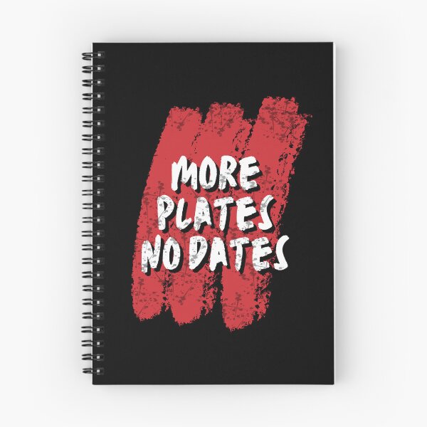 Item preview, More Plates No Dates - Maximize Your Gains with More Plates, No Dates  designed and sold by Chromatic-Art.