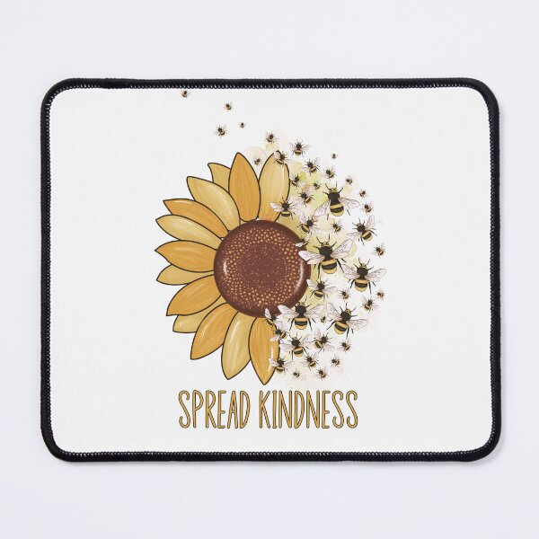 Item preview, Spread Kindness Sunflower Bees designed and sold by HappyLifeCreate.