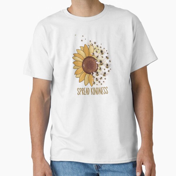 Item preview, Spread Kindness Sunflower Bees designed and sold by HappyLifeCreate.