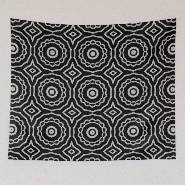 Item preview, Zebra Fur Texture Kaleidoscope Pattern 78 designed and sold by Swabcraft.