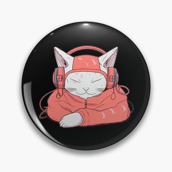 Item preview, Cat sleeping in helmet down jacket designed and sold by Oonyme.