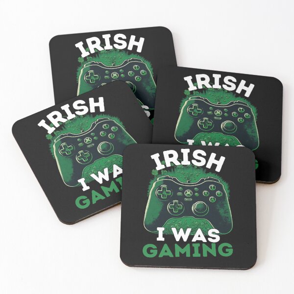 Item preview, Irish I Was Gaming Funny St Patricks Day Gamer designed and sold by PlayfulPrint.