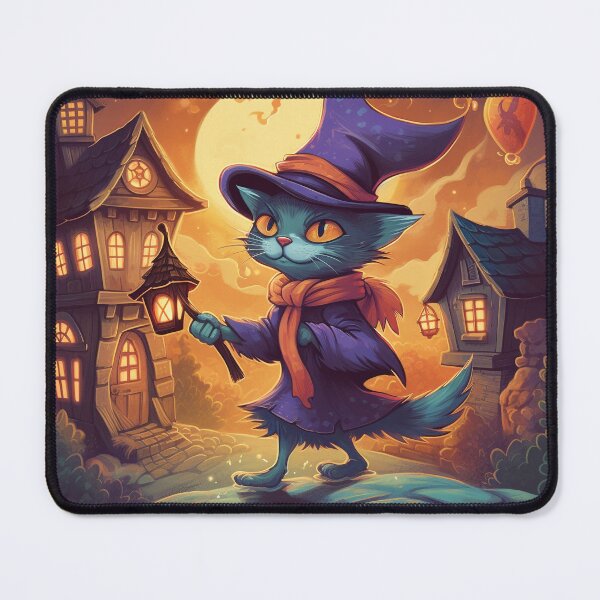 Item preview, A cut cuddly cat mage designed and sold by WhimsyWear-Fun.
