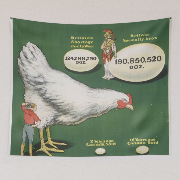 Item preview, Vintage poster - Canada's Egg Opportunity designed and sold by mosfunky.