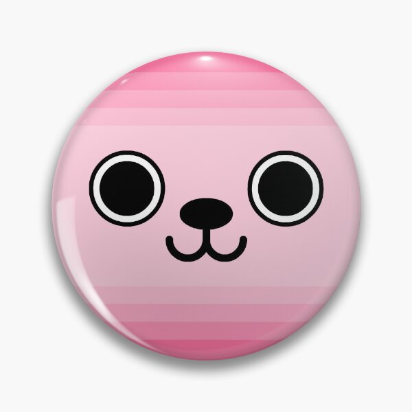 Item preview, Funny face 2 (pink) designed and sold by SugarLars.