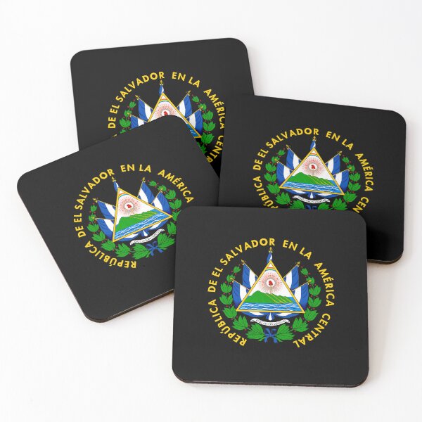 Item preview, El Salvador Coat of Arms, Country National Emblems designed and sold by webdango.