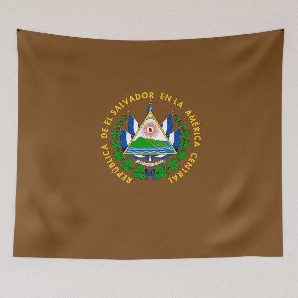 Item preview, El Salvador Coat of Arms, Country National Emblems designed and sold by webdango.