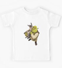 Shrek und Esel Kinder T-Shirt