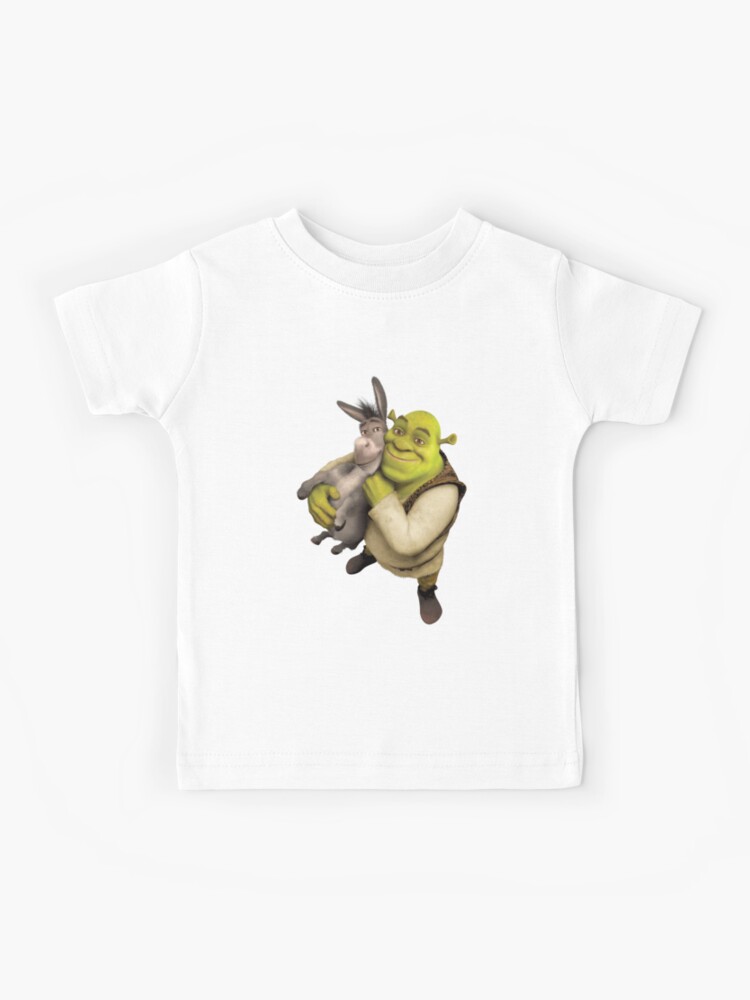 T Shirt Enfant Shrek Et L Ane Par Wasabi67 Redbubble