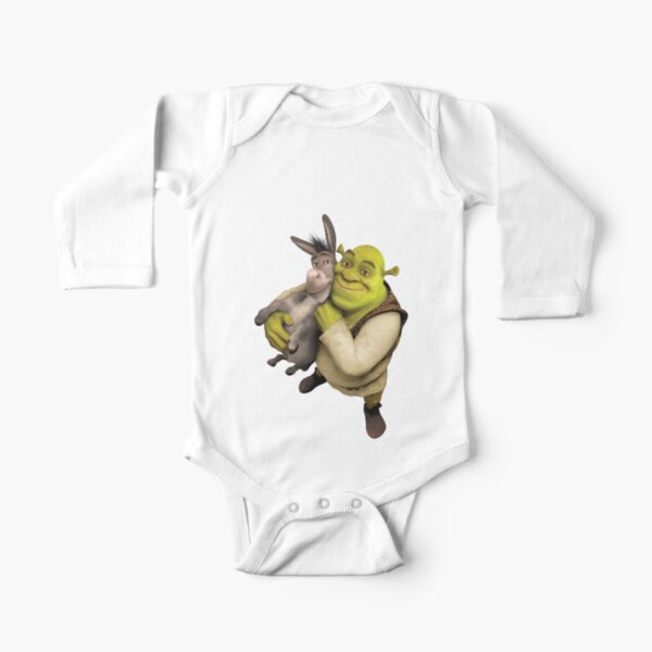 Bodies De Manga Larga Para Bebe Funny Shrek Redbubble