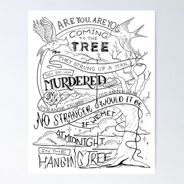 Item preview, The Hanging Tree designed and sold by catlashley.