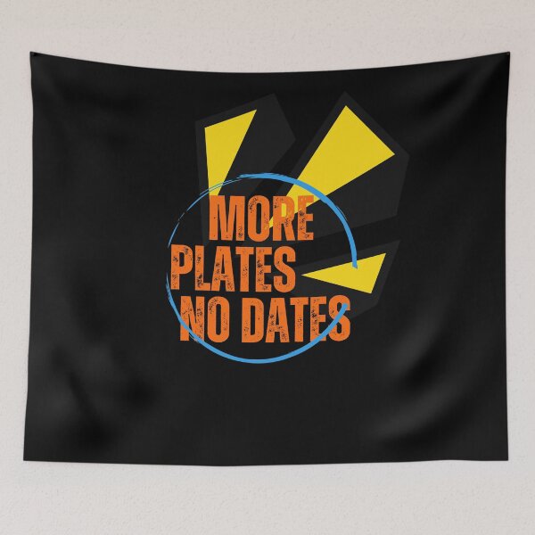 Item preview, Plates No Dates - Make Your Mark with More Plates, No Dates Apparel  designed and sold by Chromatic-Art.