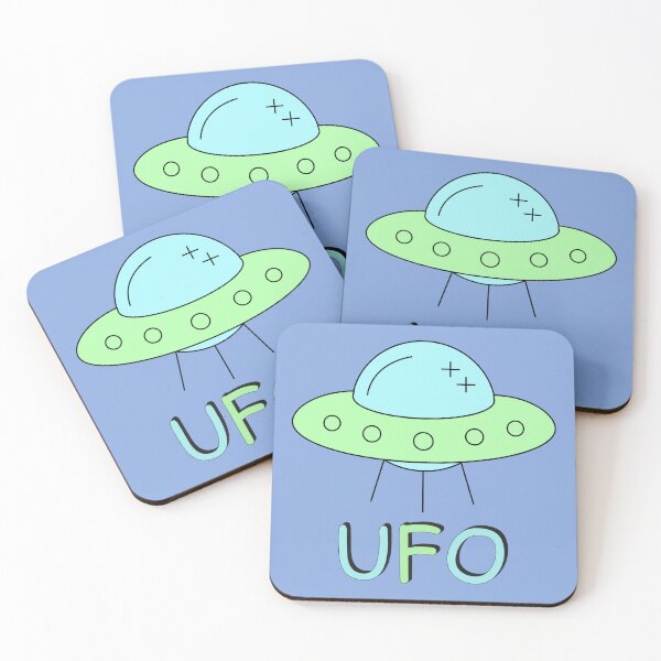 Item preview, Alien UFO Art designed and sold by karima-jd.