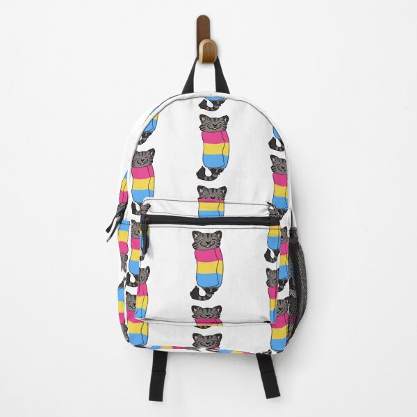 Item preview, Silver tabby cat pride burrito pansexual - purrito designed and sold by GnomelyDragon.