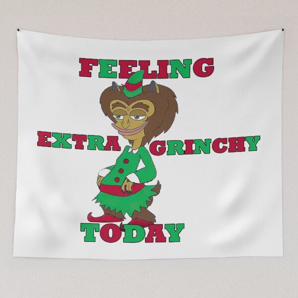 Item preview, BIG MOUTH Feeling Extra Grinchy Today | Maury Hormon Monster | Mix designed and sold by NanarodsDesign.