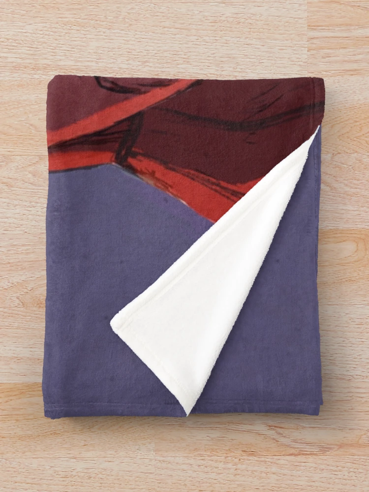 Thumbnail 3 of 6, Throw Blanket, Ruby and Jet Rocks designed and sold by hatepotion.