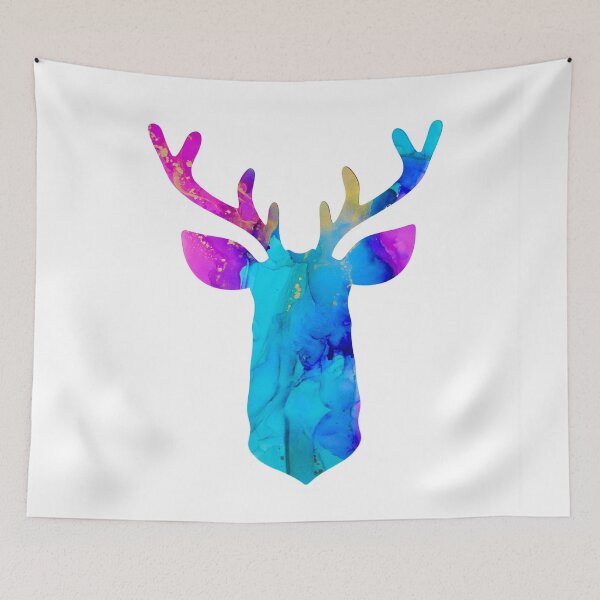 Item preview, Stag Head designed and sold by PaintedbyCarol.