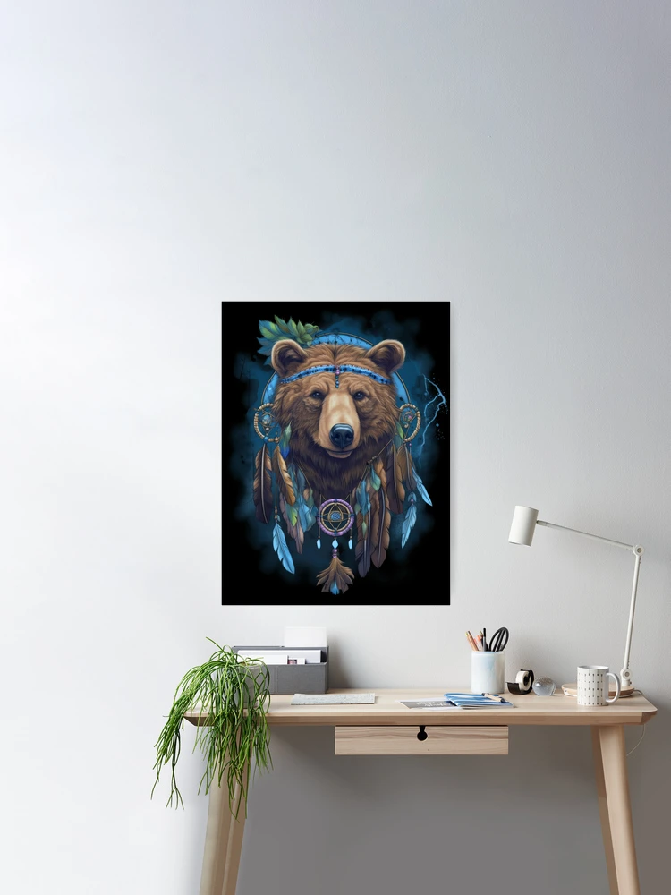 Spirit Animal - Bear II Poster for Sale by SpectrumDesign9