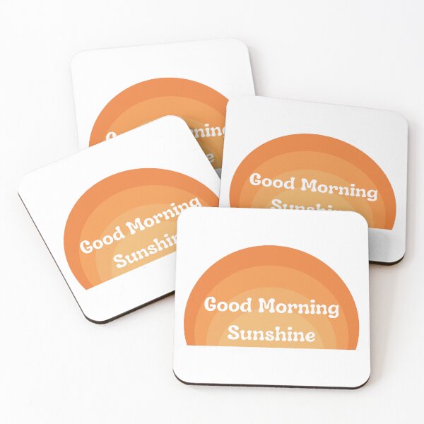 Item preview, Good Morning Sunshine Sticker designed and sold by FamnCreative.