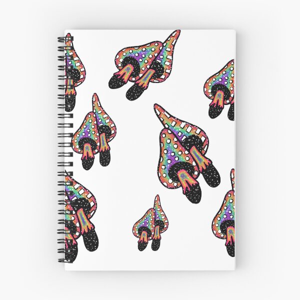 Item preview, Small Rainbow Mushrooms designed and sold by crispyleaves.