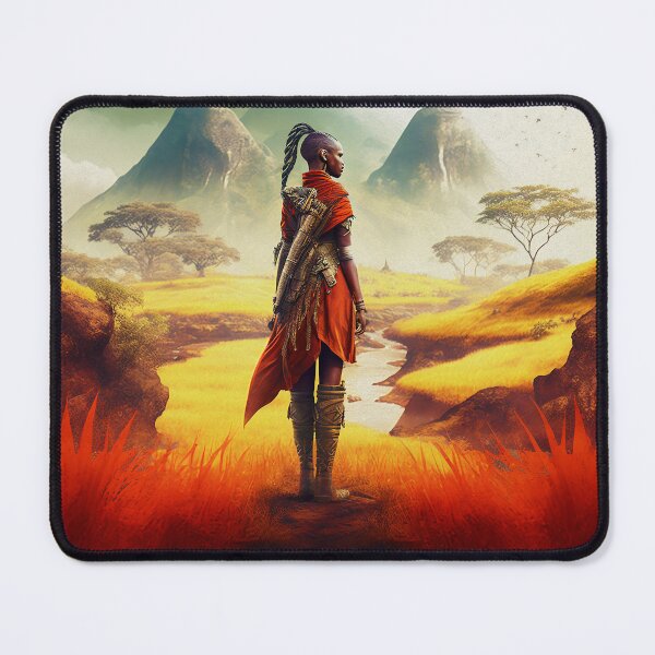 Item preview, African Warrior designed and sold by Emerald-Treasure.