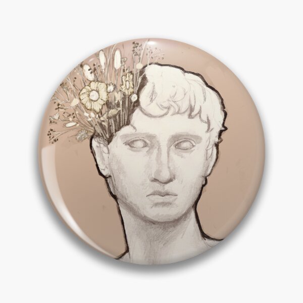 Item preview, white marble bust designed and sold by hatepotion.