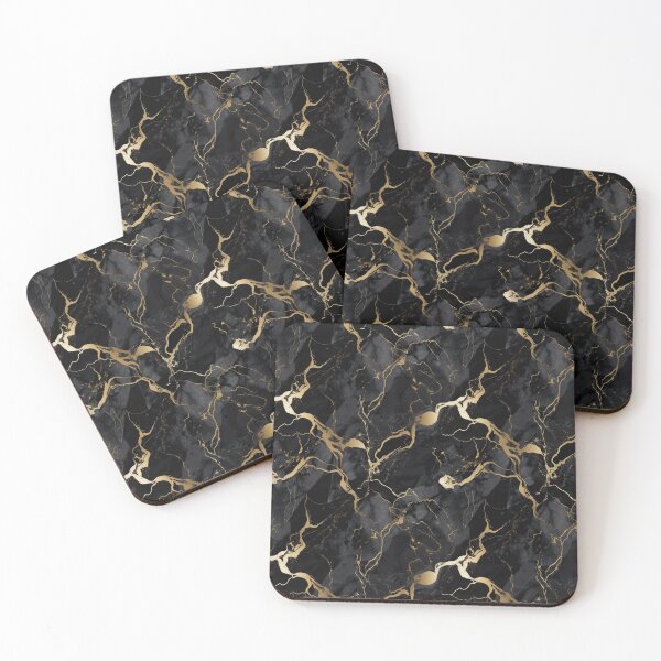 Item preview, Classic black and gold marble designed and sold by Megsentric.