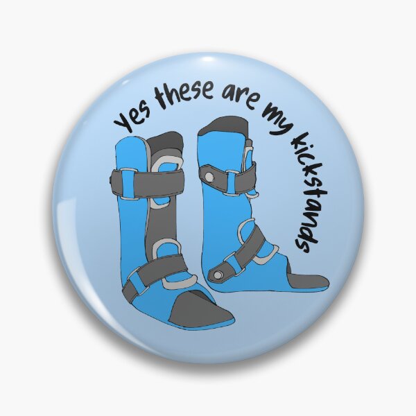 Item preview, AFO's ankle foot and ankle orthoses- Yes these are my kickstands Humor designed and sold by Crafty-Anomaly.