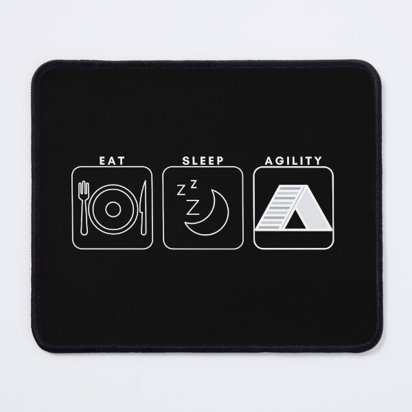 Item preview, Eat, Sleep, Agility designed and sold by frankandlucyco.