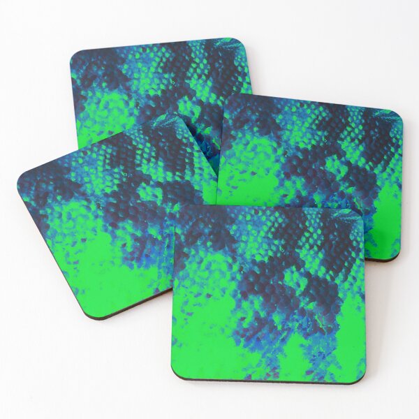 Item preview, Dark Blue Bright Green Tautog (Blackfish) Skin Pattern designed and sold by CJRPics.