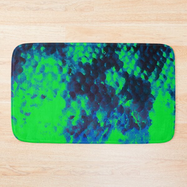 Item preview, Dark Blue Bright Green Tautog (Blackfish) Skin Pattern designed and sold by CJRPics.