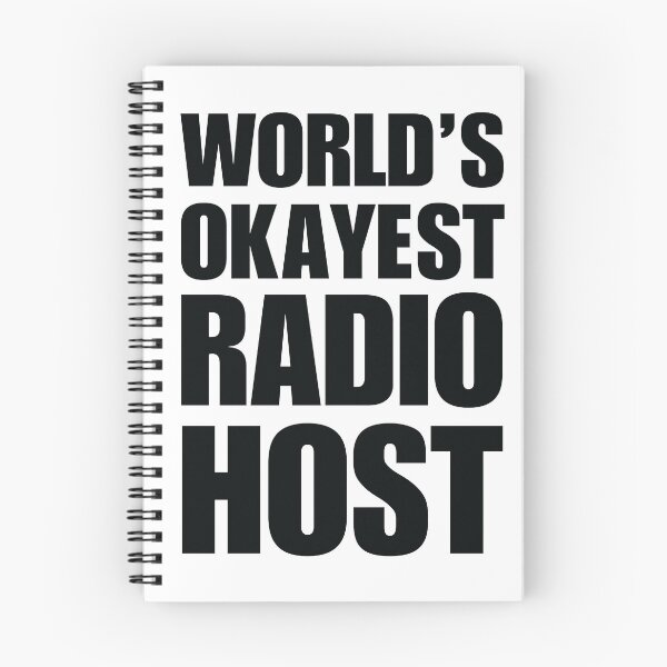 Item preview, Funny World's Okayest Radio Host Coffee Mug designed and sold by christianadams.
