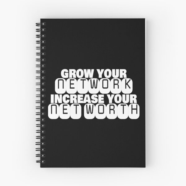 Item preview, Grow Your Network Increase Your Net Worth T Shirt Merch designed and sold by PRINTS2HOT.