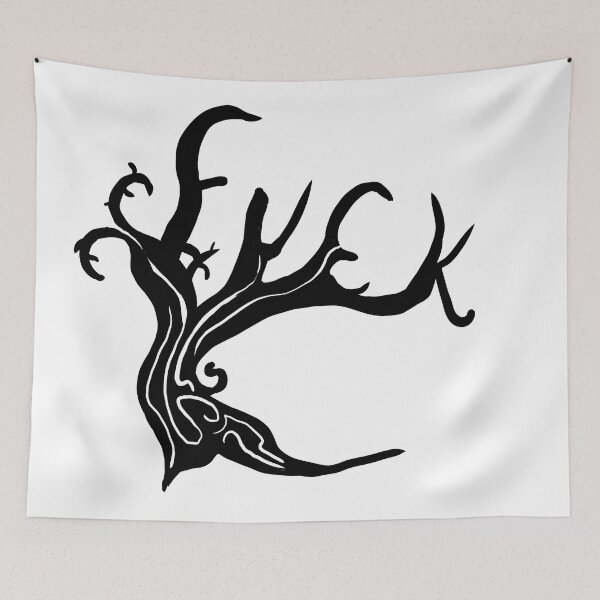 Item preview, Secret message tree, winter designed and sold by leebradford.
