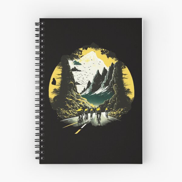 Item preview, Cyclists on a mountain road designed and sold by pasdem.