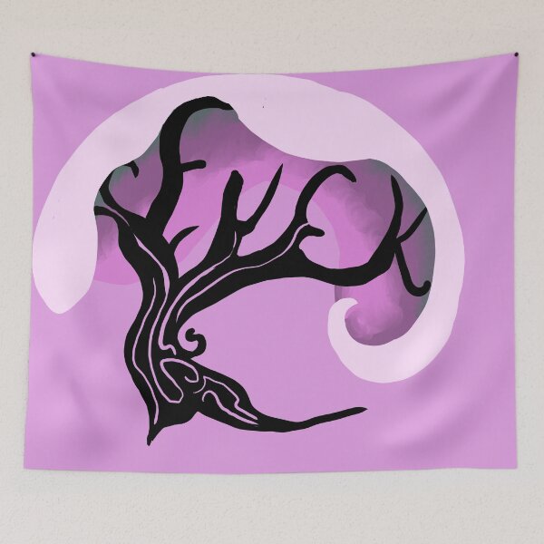 Item preview, Secret message tree, spring  designed and sold by leebradford.