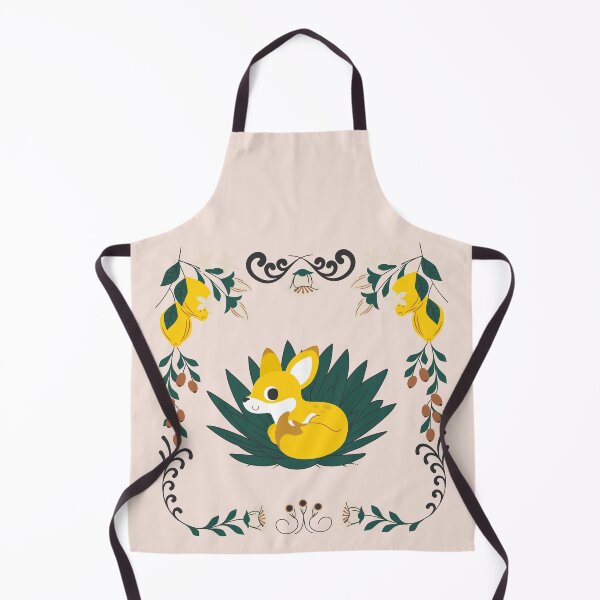 Item preview, Floral Lemon Fox designed and sold by KateJaxxon.