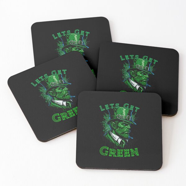 Item preview, Leprechaun Splash Art Lets Get Green designed and sold by IrishPOD.