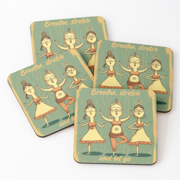 Item preview, Yoga friends and practice designed and sold by Stefbay.