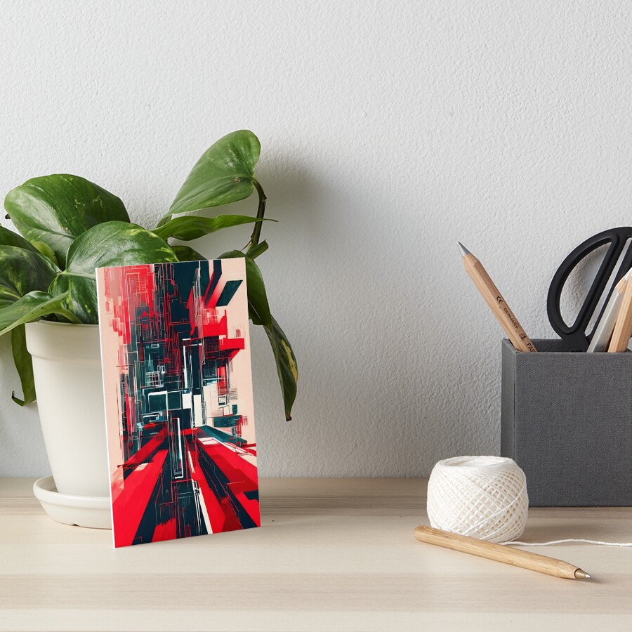 Item preview, Art Board Print designed and sold by StudioDestruct.