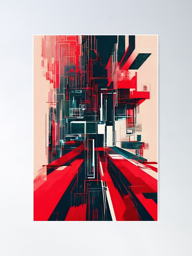 Poster, Habitat designed and sold by StudioDestruct