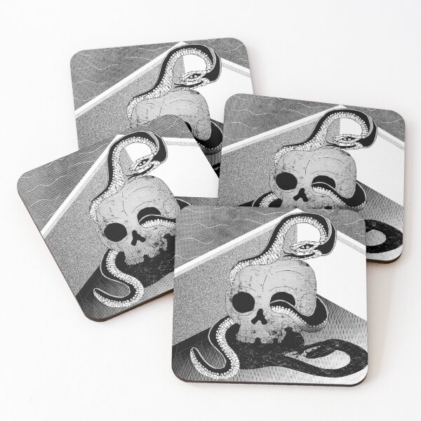 Item preview, Snake and Skull designed and sold by robobop.