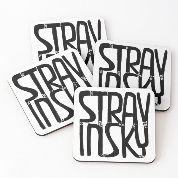 Item preview, Composer, Stravinsky designed and sold by badlydrawnbabe.