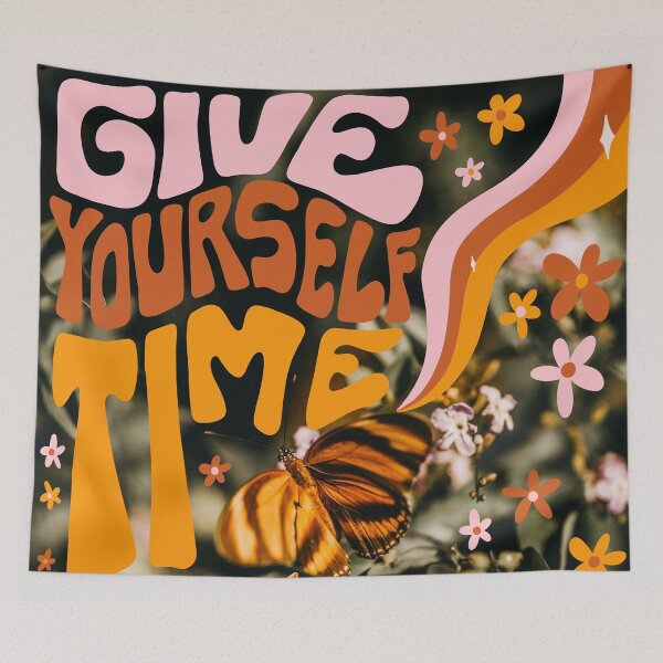 Item preview, Give Yourself Time designed and sold by doodlebymeg.