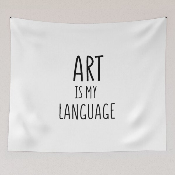 Item preview, Art Is My Language  designed and sold by Sinaerafati.