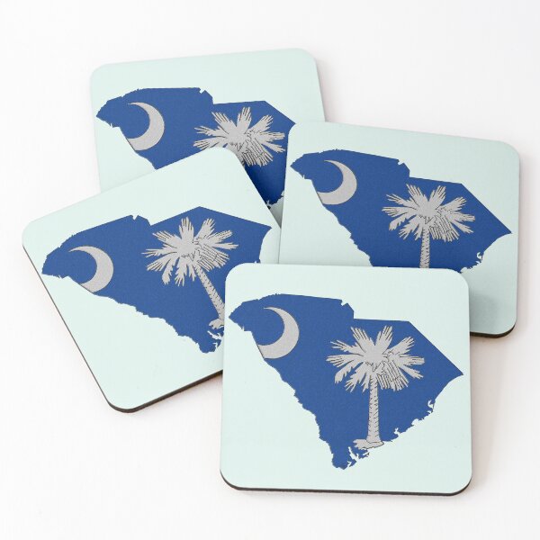Item preview, South Carolina Map With South Carolina State Flag designed and sold by Havocgirl.