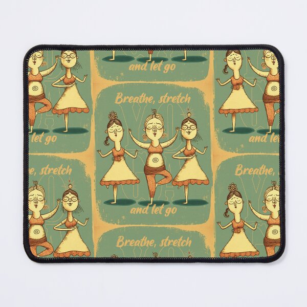 Item preview, Yoga friends and practice designed and sold by Stefbay.