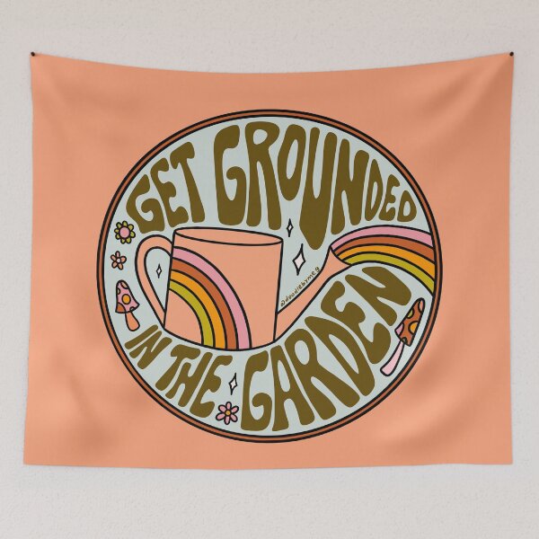 Item preview, Get Grounded in the Garden designed and sold by doodlebymeg.