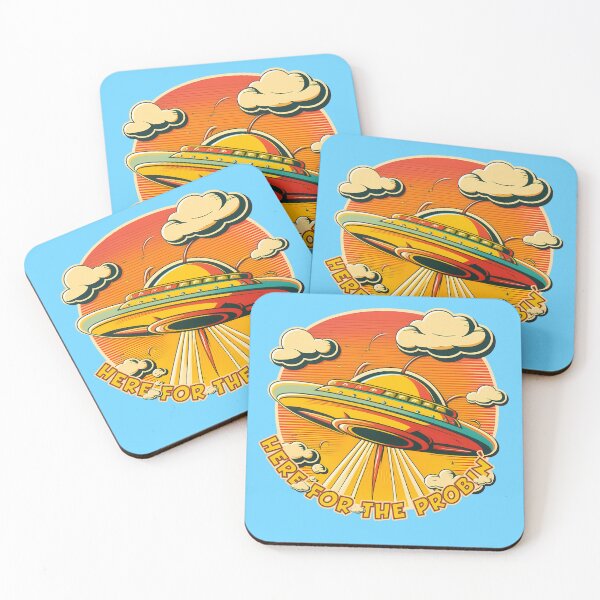 Item preview, Cheeky flying saucers designed and sold by Scott Black.