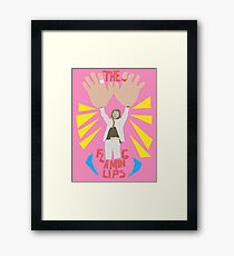 The flaming lips - big hands Framed Print